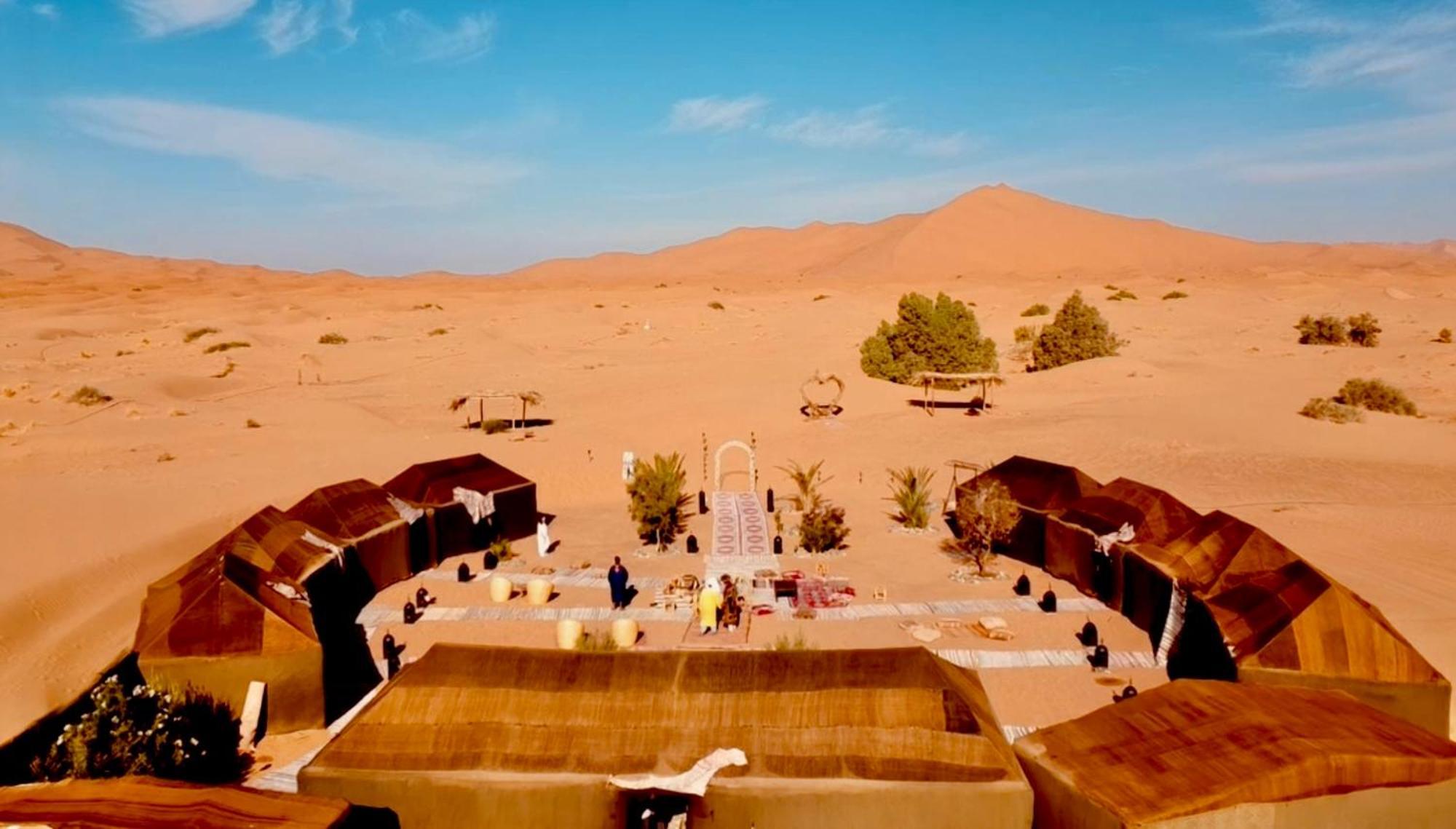 Sahara wellness camp Bed & Breakfast Merzouga Bagian luar foto