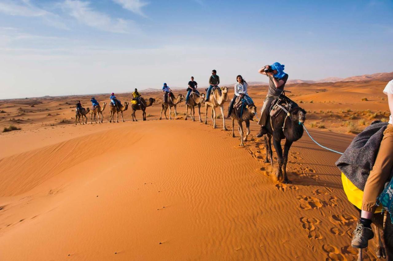 Sahara wellness camp Bed & Breakfast Merzouga Bagian luar foto
